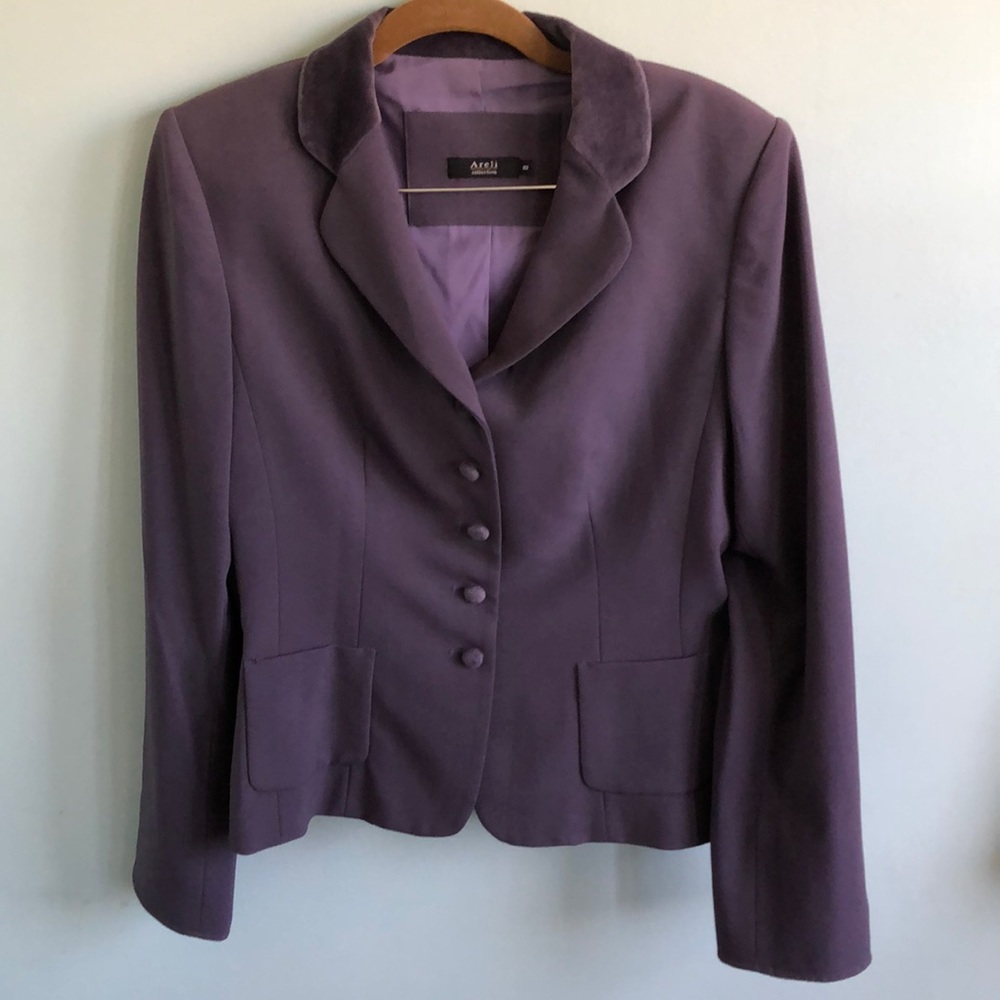 Areli Collection Dusty Plum Blazer